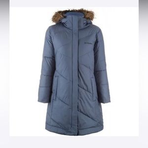Columbia Women’s Long Winter Puffer Coat Size M Water Resistant